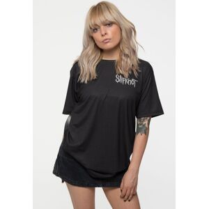 Slipknot Clown Back Print Sublimation Dye Print T-Shirt in Black Size: Medium Black M Slipknot Clown Back Print Sublimation Dye Print T-Shirt in Black Size: Medium Black M