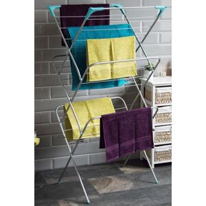 Home Discount Home Vida 3 Tier Clothes Airer Indoor Outdoor Dryer Rack Laundry in Silver Silver Home Discount Home Vida 3 Tier Clothes Airer Indoor Outdoor Dryer Rack Laundry in Silver Silver