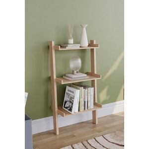 Home Discount Vida Designs York 3 Tier Ladder Bookcase Storage 1005 x 560 x 320 mm in Brown Brown Home Discount Vida Designs York 3 Tier Ladder Bookcase Storage 1005 x 560 x 320 mm in Brown Brown