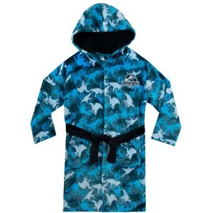 Jurassic World Boy's Dinosaur Dressing Gown in Blue Size: 6-7 Years Blue 6-7 Years Jurassic World Boy's Dinosaur Dressing Gown in Blue Size: 6-7 Years Blue 6-7 Years