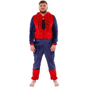Marvel Men's Spiderman Onesie in Red Size: Large Red L Marvel Men's Spiderman Onesie in Red Size: Large Red L
