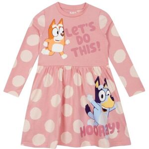 Bluey Girl's Long Sleeve Dress in Pink Size: 18-24 m Pink 18-24 m Bluey Girl's Long Sleeve Dress in Pink Size: 18-24 m Pink 18-24 m