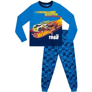 Hot Wheels Boy's Long Sleeve Pyjamas in Blue Size: 9-10 Years Blue 9-10 Years Hot Wheels Boy's Long Sleeve Pyjamas in Blue Size: 9-10 Years Blue 9-10 Years