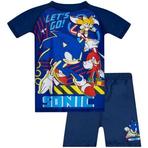 Sonic the Hedgehog Boy's Rash Guard Swim Set in Blue Size: 9-10 Years Blue 9-10 Years Sonic the Hedgehog Boy's Rash Guard Swim Set in Blue Size: 9-10 Years Blue 9-10 Years