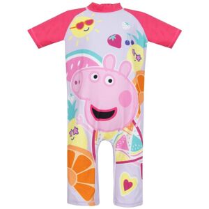 Peppa Pig Girl's One Piece Surfsuit in Pink Size: 3-4 Years Pink 3-4 Years Peppa Pig Girl's One Piece Surfsuit in Pink Size: 3-4 Years Pink 3-4 Years