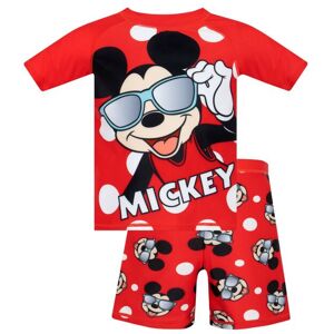 Disney Boy's Mickey Mouse Swimming Costume in Red Size: 3-4 Years Red 3-4 Years Disney Boy's Mickey Mouse Swimming Costume in Red Size: 3-4 Years Red 3-4 Years