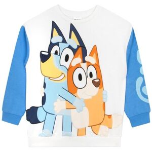 Bluey Boy's Bingo Sweatshirt in White Size: 5-6 Years White 5-6 Years Bluey Boy's Bingo Sweatshirt in White Size: 5-6 Years White 5-6 Years