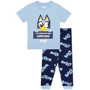 Bluey Boy's Long Dog Pyjamas in Blue Size: 4-5 Years Blue 4-5 Years Bluey Boy's Long Dog Pyjamas in Blue Size: 4-5 Years Blue 4-5 Years