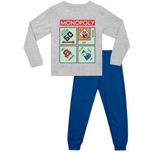 Hasbro Monopoly Pyjamas in Grey Size: 7-8 Years Grey 7-8 Years Hasbro Monopoly Pyjamas in Grey Size: 7-8 Years Grey 7-8 Years