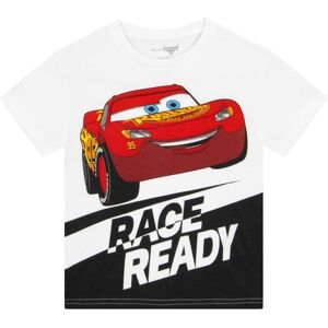 Disney Boy's Cars T-Shirt in White Size: 18-24 m White 18-24 m Disney Boy's Cars T-Shirt in White Size: 18-24 m White 18-24 m