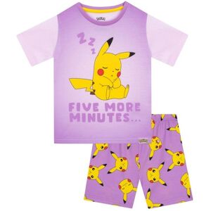Pokemon Girl's Pikachu Pyjamas in Purple Size: 6-7 Years Purple 6-7 Years Pokemon Girl's Pikachu Pyjamas in Purple Size: 6-7 Years Purple 6-7 Years