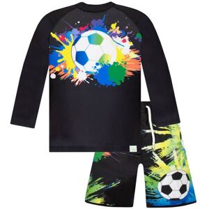 Harry Bear Boy's Football Swim Set in Black Size: 8-9 Years Black 8-9 Years Harry Bear Boy's Football Swim Set in Black Size: 8-9 Years Black 8-9 Years