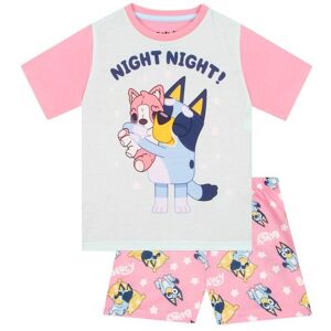 Bluey Girl's Short Sleeve Pyjamas in Pink Size: 2-3 Years Pink 2-3 Years Bluey Girl's Short Sleeve Pyjamas in Pink Size: 2-3 Years Pink 2-3 Years