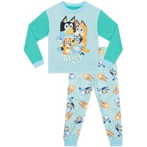 Bluey Boy's Long Sleeve Heeler Family Pyjamas in Blue Size: 18-24 m Blue 18-24 m Bluey Boy's Long Sleeve Heeler Family Pyjamas in Blue Size: 18-24 m Blue 18-24 m
