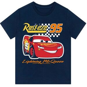 Disney Boy's Cars Lightning McQueen T-Shirt in Blue Size: 3-4 Years Blue 3-4 Years Disney Boy's Cars Lightning McQueen T-Shirt in Blue Size: 3-4 Years Blue 3-4 Years