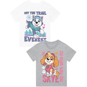 Paw Patrol Girl's 2 Pack Everest & Skye T-Shirts Size: 7-8 Years Multicolor 7-8 Years Paw Patrol Girl's 2 Pack Everest & Skye T-Shirts Size: 7-8 Years Multicolor 7-8 Years