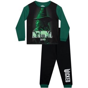 Wicked Girl's Elphaba Pyjamas in Black Size: 7-8 Years Black 7-8 Years Wicked Girl's Elphaba Pyjamas in Black Size: 7-8 Years Black 7-8 Years
