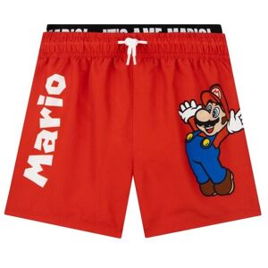 Super Mario Boy's It's-A Me Mario Swim Shorts in Red Size: 7-8 Years Red 7-8 Years Super Mario Boy's It's-A Me Mario Swim Shorts in Red Size: 7-8 Years Red 7-8 Years