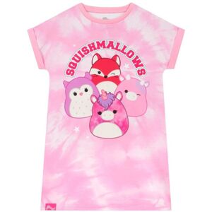 Squishmallows Girl's Tie-Dye Nightdress in Pink Size: 11-12 Years Pink 11-12 Years Squishmallows Girl's Tie-Dye Nightdress in Pink Size: 11-12 Years Pink 11-12 Years