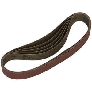 Loops 5 PACK - 30mm x 540mm Sanding Belts - 100 Grit Aluminium Oxide Cloth Backed Loop Multicolor Loops 5 PACK - 30mm x 540mm Sanding Belts - 100 Grit Aluminium Oxide Cloth Backed Loop Multicolor