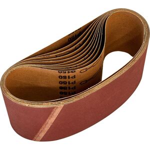 Loops 10 PACK - 100mm x 620mm Sanding Belts - 150 Grit Aluminium Oxide Cloth Backed Multicolor Loops 10 PACK - 100mm x 620mm Sanding Belts - 150 Grit Aluminium Oxide Cloth Backed Multicolor