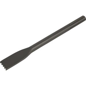 Loops 30 x 280mm Scutch Comb Chisel - SDS Max Shank - Impact Demolition Breaker Steel in Metallics Metallics Loops 30 x 280mm Scutch Comb Chisel - SDS Max Shank - Impact Demolition Breaker Steel in Metallics Metallics