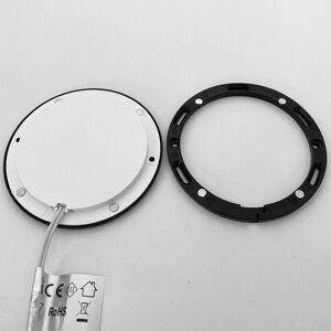 Loops 1x MATT BLACK Ultra-Slim Round Under Cabinet Kitchen Light & Driver Kit - Natural White Diffused LED Black Loops 1x MATT BLACK Ultra-Slim Round Under Cabinet Kitchen Light & Driver Kit - Natural White Diffused LED Black