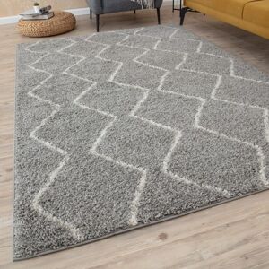 THE RUGS Moroccan Shaggy Rugs & Runners for Living Room Zigzag Design in Grey Size: 80 cm x 300 cm Grey 80 cm x 300 cm THE RUGS Moroccan Shaggy Rugs & Runners for Living Room Zigzag Design in Grey Size: 80 cm x 300 cm Grey 80 cm x 300 cm