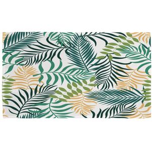 Benjamin Tate Design Tropical palm leaves Designer Kitchen Towel in Green Green Benjamin Tate Design Tropical palm leaves Designer Kitchen Towel in Green Green