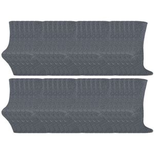 Sock Snob Boy's 48 Pairs Multipack Cotton Rich Socks in Grey Size: 4-6 Years Grey 4-6 Years Sock Snob Boy's 48 Pairs Multipack Cotton Rich Socks in Grey Size: 4-6 Years Grey 4-6 Years