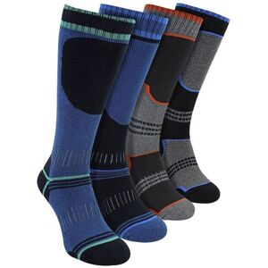 Sock Snob Boy's 4 Pack Thermal Ski Socks Knee High Socks for Snow Boots Size: 7-10 Years Multicolor 7-10 Years Sock Snob Boy's 4 Pack Thermal Ski Socks Knee High Socks for Snow Boots Size: 7-10 Years Multicolor 7-10 Years