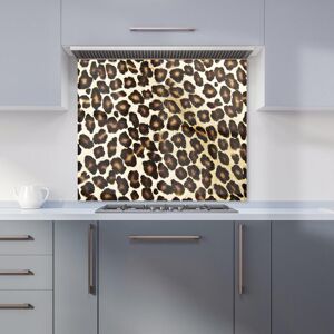 Warren Reed - Designer Leopard Hide Print Kitchen Splashback in Brown Size: 900mm x 650mm Brown 900mm x 650mm Warren Reed - Designer Leopard Hide Print Kitchen Splashback in Brown Size: 900mm x 650mm Brown 900mm x 650mm