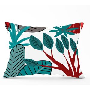 Warren Reed - Designer Jungle Exotic Summer Tropical Leaves Cushions in Green Size: 45 cm x 45 cm Green 45 cm x 45 cm Warren Reed - Designer Jungle Exotic Summer Tropical Leaves Cushions in Green Size: 45 cm x 45 cm Green 45 cm x 45 cm