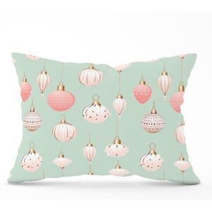 Warren Reed - Designer Christmas Decorations Pink & Green Cushions Size: 45 cm x 45 cm Green 45 cm x 45 cm Warren Reed - Designer Christmas Decorations Pink & Green Cushions Size: 45 cm x 45 cm Green 45 cm x 45 cm