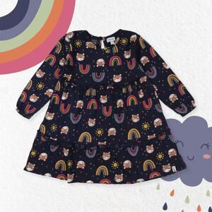 Lilly + Sid Girl's Lilly Rainbow Print Tiered Dress Size: 18-24 m Multicolor 18-24 m Lilly + Sid Girl's Lilly Rainbow Print Tiered Dress Size: 18-24 m Multicolor 18-24 m