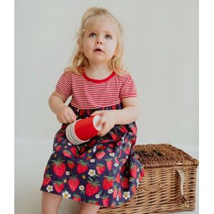 Lilly + Sid Girl's Strawberry & Stripe Jersey Dress Size: 0-6 m Multicolor 0-6 m Lilly + Sid Girl's Strawberry & Stripe Jersey Dress Size: 0-6 m Multicolor 0-6 m