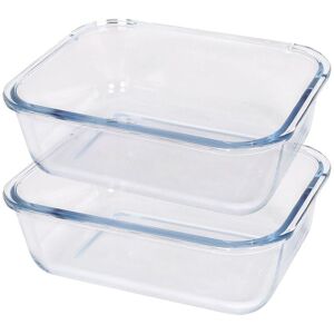 Argon Tableware Rectangular Glass Cake Dishes - 17cm x 12.5cm - 2x Small Baking Tray in Clear Size: 17 cm x 12.5 cm Clear 17 cm x 12.5 cm Argon Tableware Rectangular Glass Cake Dishes - 17cm x 12.5cm - 2x Small Baking Tray in Clear Size: 17 cm x 12.5 cm Clear 17 cm x 12.5 cm
