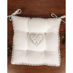 Dibor Set of 4 Love Heart Chair Seat Pad Garden Furniture Cushions L40cm x W40cm in Grey Size: 40 cm x 40 cm Grey 40 cm x 40 cm Dibor Set of 4 Love Heart Chair Seat Pad Garden Furniture Cushions L40cm x W40cm in Grey Size: 40 cm x 40 cm Grey 40 cm x 40 cm