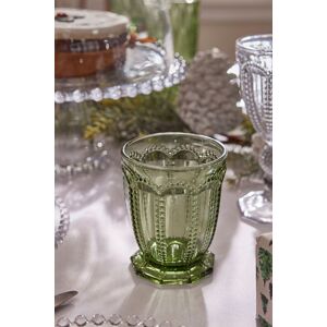 Dibor Set of 2 Vintage Luxury Green Embossed Short Whiskey Glass Tumblers Wine Goblets Festive Christmas Decor Glassware 290ml Size: 2 Pack Green 2 Pack Dibor Set of 2 Vintage Luxury Green Embossed Short Whiskey Glass Tumblers Wine Goblets Festive Christmas Decor Glassware 290ml Size: 2 Pack Green 2 Pack