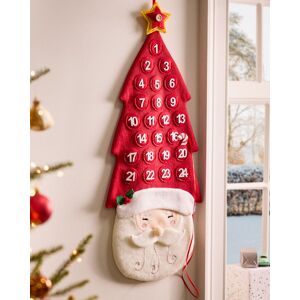 Dibor Luxury Jolly Santa Handing Christmas Advent Calendar for kids in White White Dibor Luxury Jolly Santa Handing Christmas Advent Calendar for kids in White White