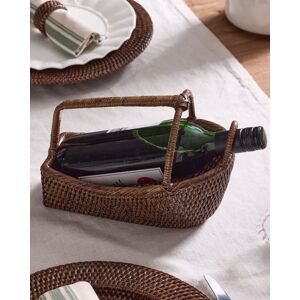 Dibor Traditional Premium Rattan Bottle Caddy Bottle Holder in Natural Natural Dibor Traditional Premium Rattan Bottle Caddy Bottle Holder in Natural Natural