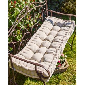 Dibor Traditional Belle Jardinere Green Summer Outdoor Garden Bench Cushion L112cm x W44cm Size: Large Green Large Dibor Traditional Belle Jardinere Green Summer Outdoor Garden Bench Cushion L112cm x W44cm Size: Large Green Large