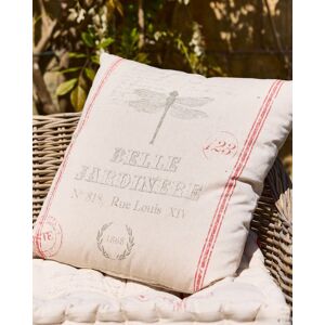 Dibor Traditional Belle Jardinere Red Summer Outdoor Garden Cushion L50 x W50cm in Grey Size: 50 cm x 50 cm Grey 50 cm x 50 cm Dibor Traditional Belle Jardinere Red Summer Outdoor Garden Cushion L50 x W50cm in Grey Size: 50 cm x 50 cm Grey 50 cm x 50 cm
