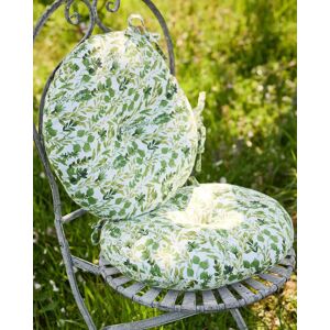 Dibor Set of 4 Green Round Summer Outdoor Garden Chair Seat Pad Cushions Dia 40cm Size: 40 cm x 40 cm Green 40 cm x 40 cm Dibor Set of 4 Green Round Summer Outdoor Garden Chair Seat Pad Cushions Dia 40cm Size: 40 cm x 40 cm Green 40 cm x 40 cm