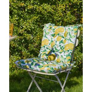 Dibor Set of 4 Lemon Patterned Summer Outdoor Garden Chair Seat Pad Cushions W40 x L40cm in Yellow Size: 40 cm x 40 cm Yellow 40 cm x 40 cm Dibor Set of 4 Lemon Patterned Summer Outdoor Garden Chair Seat Pad Cushions W40 x L40cm in Yellow Size: 40 cm x 40 cm Yellow 40 cm x 40 cm
