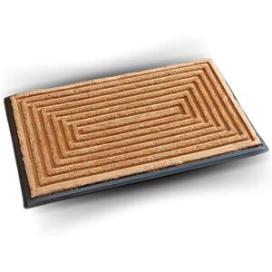 Marco Paul Heavy Duty Coir Doormat in Beige Size: Medium Beige Medium Marco Paul Heavy Duty Coir Doormat in Beige Size: Medium Beige Medium