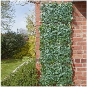 Marco Paul 2x Artificial Trellis Leaf Creeping Climber Faux Living Wall Leaf Screening in Green Green Marco Paul 2x Artificial Trellis Leaf Creeping Climber Faux Living Wall Leaf Screening in Green Green