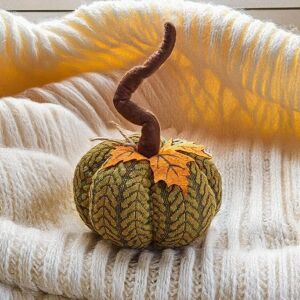 Marco Paul 13cm Green Plush Pumpkin Soft Fabric Autumn Decoration for Halloween & Seasonal Displays Green Marco Paul 13cm Green Plush Pumpkin Soft Fabric Autumn Decoration for Halloween & Seasonal Displays Green