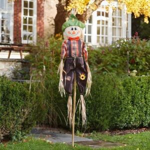 Marco Paul 160cm Autumn Décor Boy Scarecrow Garden Halloween Outdoor Decoration Multicolor Marco Paul 160cm Autumn Décor Boy Scarecrow Garden Halloween Outdoor Decoration Multicolor