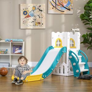 AIYAPLAY 5 in 1 Kids Slide for Indoor Use, for Toddlers 1-3 Years in Yellow Yellow AIYAPLAY 5 in 1 Kids Slide for Indoor Use, for Toddlers 1-3 Years in Yellow Yellow